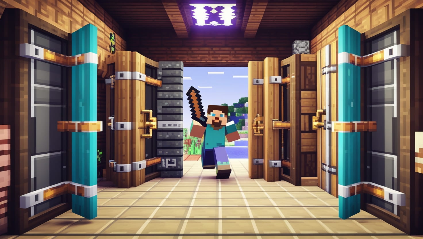 Open Sesame Mod (1.21.11, 1.21.1) – Simplify Door Management